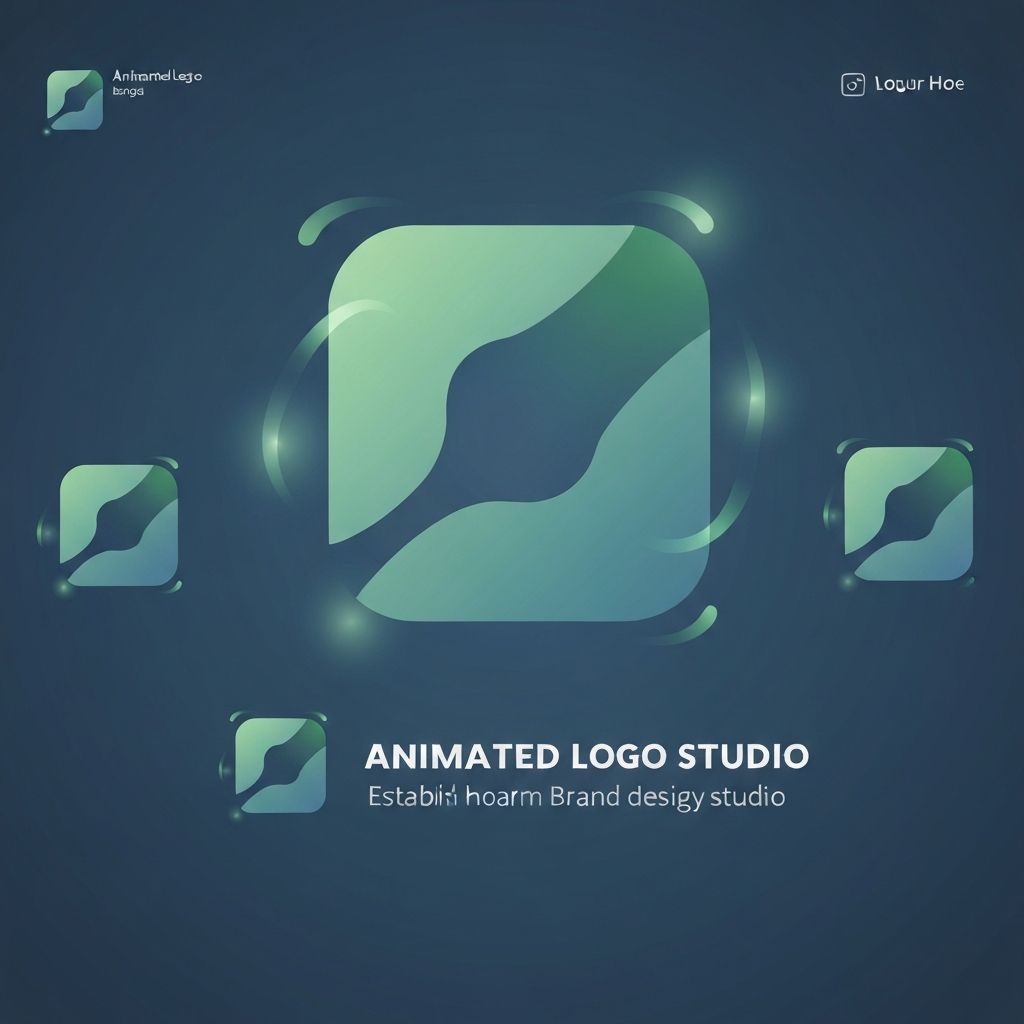 AI typeface animations for brand identity