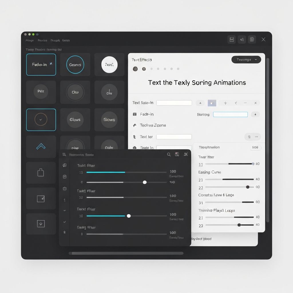 AI Typeface Animation Interface